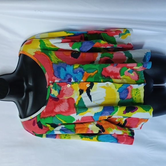 KAKTUS Jacket Cotton, 3/4 sleeve size XL, stretchy - Picture 1 of 7